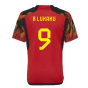 2022-2023 Belgium Home Shirt (Kids) (R Lukaku 9)