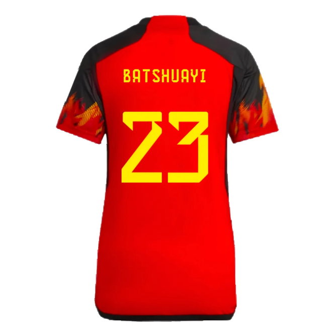 2022-2023 Belgium Home Shirt (Ladies) (Batshuayi 23)