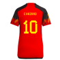 2022-2023 Belgium Home Shirt (Ladies) (E Hazard 10)