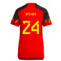 2022-2023 Belgium Home Shirt (Ladies) (Openda 24)