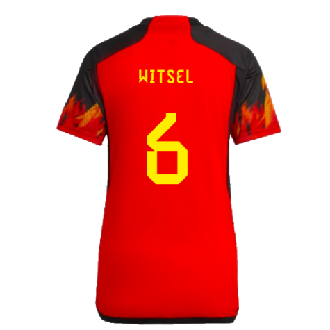 2022-2023 Belgium Home Shirt (Ladies) (Witsel 6)