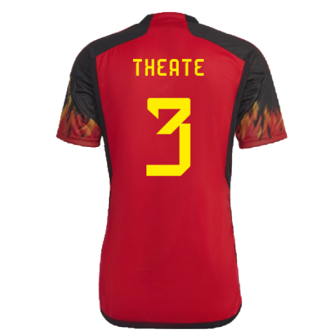 2022-2023 Belgium Home Shirt (Theate 3)