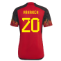 2022-2023 Belgium Home Shirt (Vanaken 20)