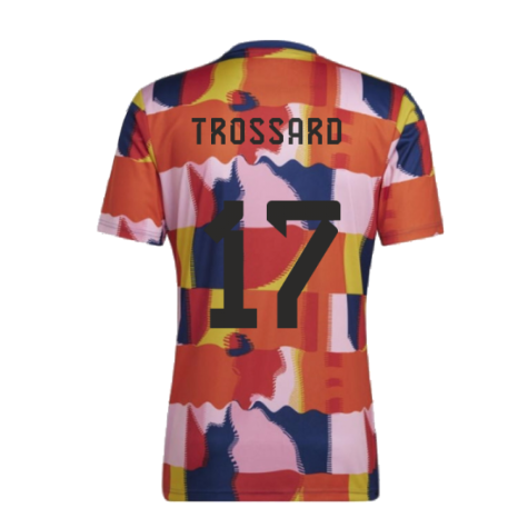 2022-2023 Belgium Pre-Match Shirt (Trossard 17)