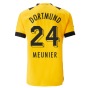 2022-2023 Borussia Dortmund Authentic Home Shirt (MEUNIER 24)