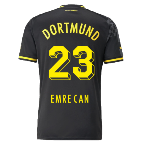 2022-2023 Borussia Dortmund Away Shirt (EMRE CAN 23)