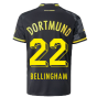 2022-2023 Borussia Dortmund Away Shirt (Kids) (BELLINGHAM 22)
