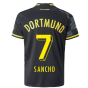 2022-2023 Borussia Dortmund Away Shirt (Kids) (SANCHO 7)