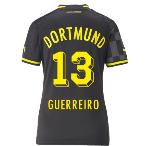 2022-2023 Borussia Dortmund Away Shirt (Ladies) (GUERREIRO 13)