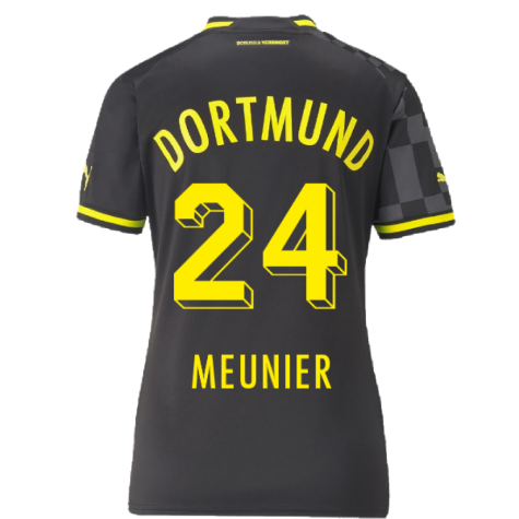 2022-2023 Borussia Dortmund Away Shirt (Ladies) (MEUNIER 24)