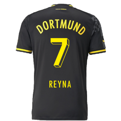 2022-2023 Borussia Dortmund Away Shirt (REYNA 7)