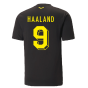 2022-2023 Borussia Dortmund Casuals Tee (Black) (HAALAND 9)