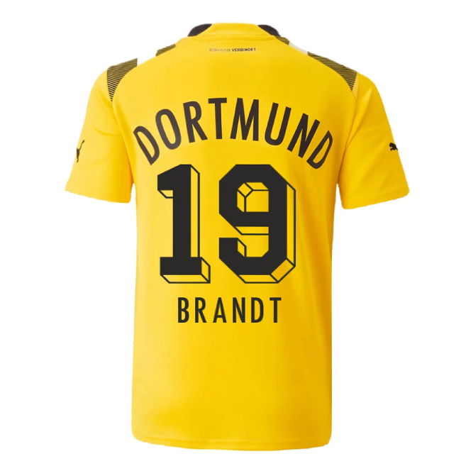 2022-2023 Borussia Dortmund CUP Shirt (Kids) (BRANDT 19)