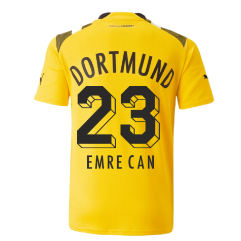 2022-2023 Borussia Dortmund CUP Shirt (Kids) (EMRE CAN 23)