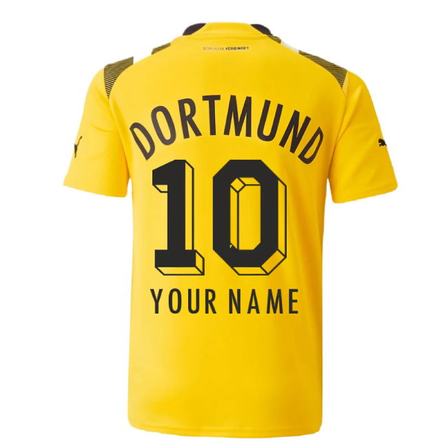 2022-2023 Borussia Dortmund CUP Shirt (Kids) (Your Name)