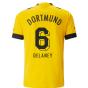 2022-2023 Borussia Dortmund Home Shirt (DELANEY 6)