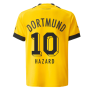 2022-2023 Borussia Dortmund Home Shirt (Kids) (HAZARD 10)