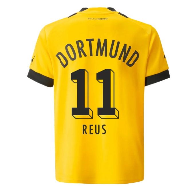 2022-2023 Borussia Dortmund Home Shirt (Kids) (REUS 11)