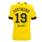 2022-2023 Borussia Dortmund Home Shirt - Ladies (BRANDT 19)