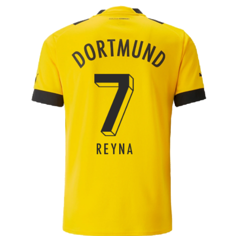 2022-2023 Borussia Dortmund Home Shirt (REYNA 7)