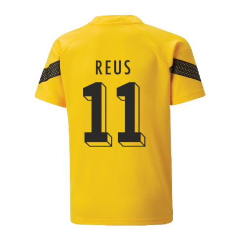 2022-2023 Borussia Dortmund Training Jersey (Yellow) - Kids (REUS 11)