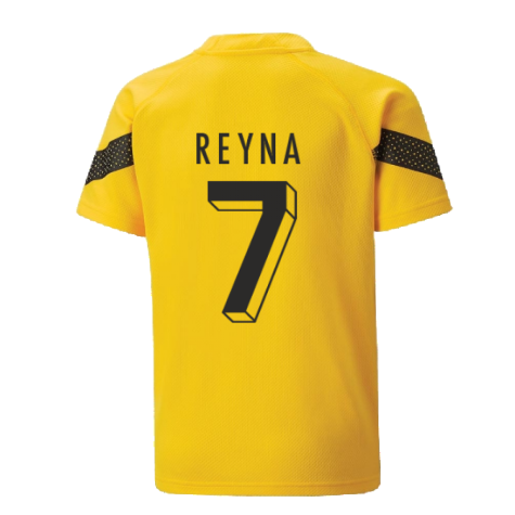 2022-2023 Borussia Dortmund Training Jersey (Yellow) - Kids (REYNA 7)