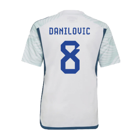 2022-2023 Bosnia Herzegovina Away Shirt (Kids) (DANILOVIC 8)