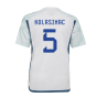 2022-2023 Bosnia Herzegovina Away Shirt (Kids) (KOLASINAC 5)