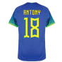 2022-2023 Brazil Away Shirt (ANTONY 18)