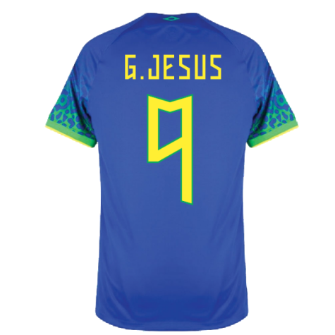 2022-2023 Brazil Away Shirt (G.JESUS 9)