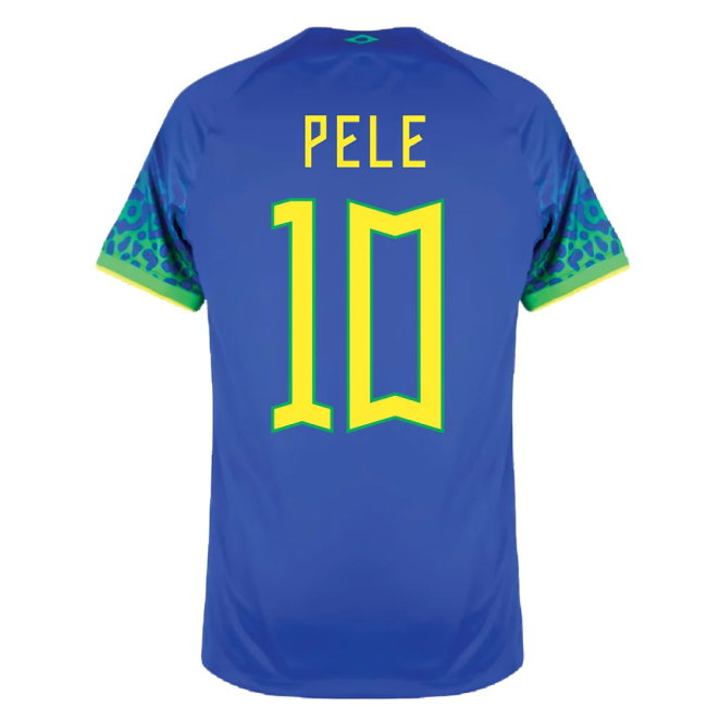 2022-2023 Brazil Away Shirt (PELE 10)