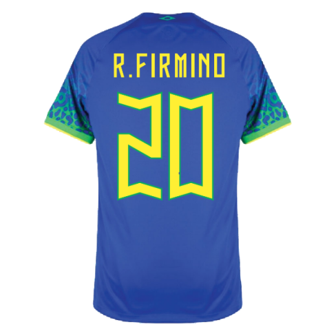 2022-2023 Brazil Away Shirt (R.FIRMINO 20)