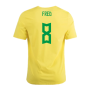 2022-2023 Brazil Crest Tee (Yellow) (Fred 8)
