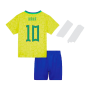 2022-2023 Brazil Home Infants Baby Kit (Kaka 10)