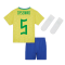 2022-2023 Brazil Home Little Boys Mini Kit (Casemiro 5)