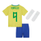 2022-2023 Brazil Home Little Boys Mini Kit (Ronaldo 9)