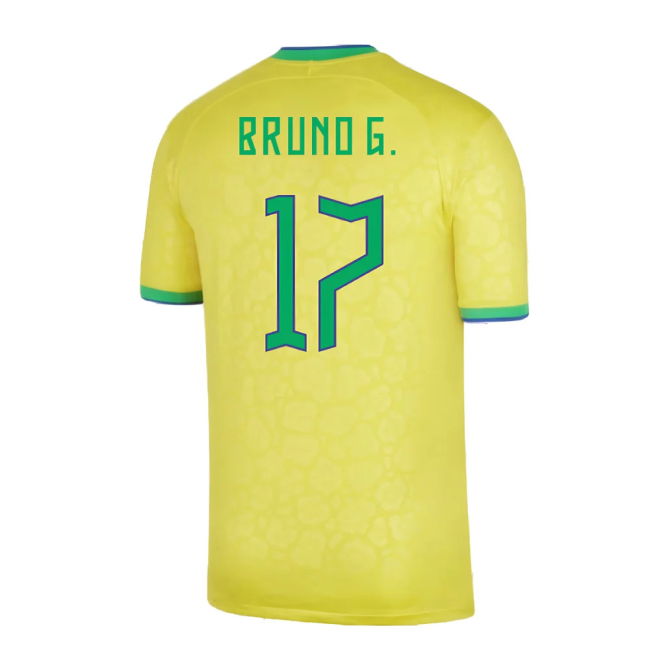 2022-2023 Brazil Home Shirt (BRUNO G. 17)