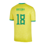 2022-2023 Brazil Home Shirt (Kids) (ANTONY 18)