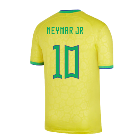 2022-2023 Brazil Home Shirt (Kids) (NEYMAR JR 10)