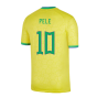 2022-2023 Brazil Home Shirt (Kids) (PELE 10)