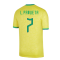 2022-2023 Brazil Home Shirt (L.PAQUETA 7)