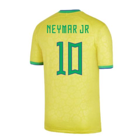 2022-2023 Brazil Home Shirt (NEYMAR JR 10)