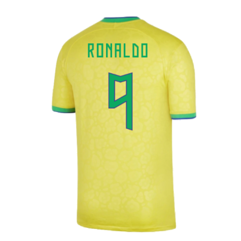 2022-2023 Brazil Home Shirt (RONALDO 9)