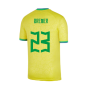 2022-2023 Brazil Home Vapor Shirt (Bremer 23)