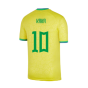 2022-2023 Brazil Home Vapor Shirt (Kaka 10)