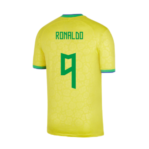 2022-2023 Brazil Home Vapor Shirt (Ronaldo 9)