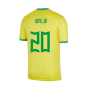 2022-2023 Brazil Home Vapor Shirt (Vini JR 20)