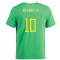 2022-2023 Brazil Swoosh Tee (Green) (Neymar JR 10)