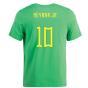 2022-2023 Brazil Swoosh Tee (Green) (Neymar JR 10)