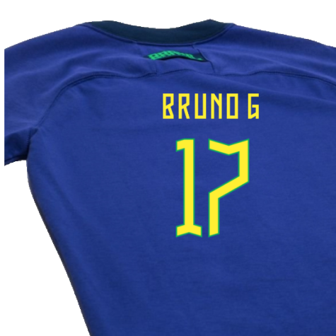 2022-2023 Brazil Travel Short Sleeve Top (Bruno G 17)
